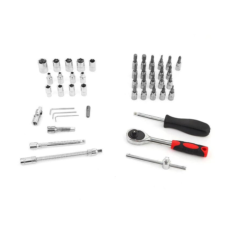 Kit de Ferramentas - Soquetes, Completo - 46 Peças