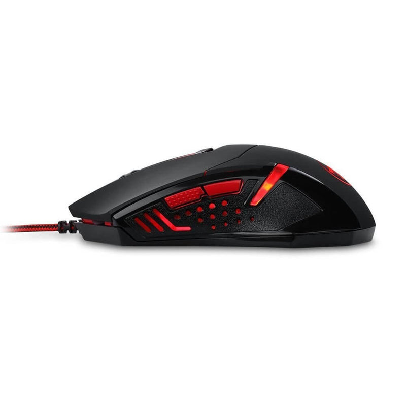 Combo Gamer Redragon Mouse LED + Mousepad - M601 BA